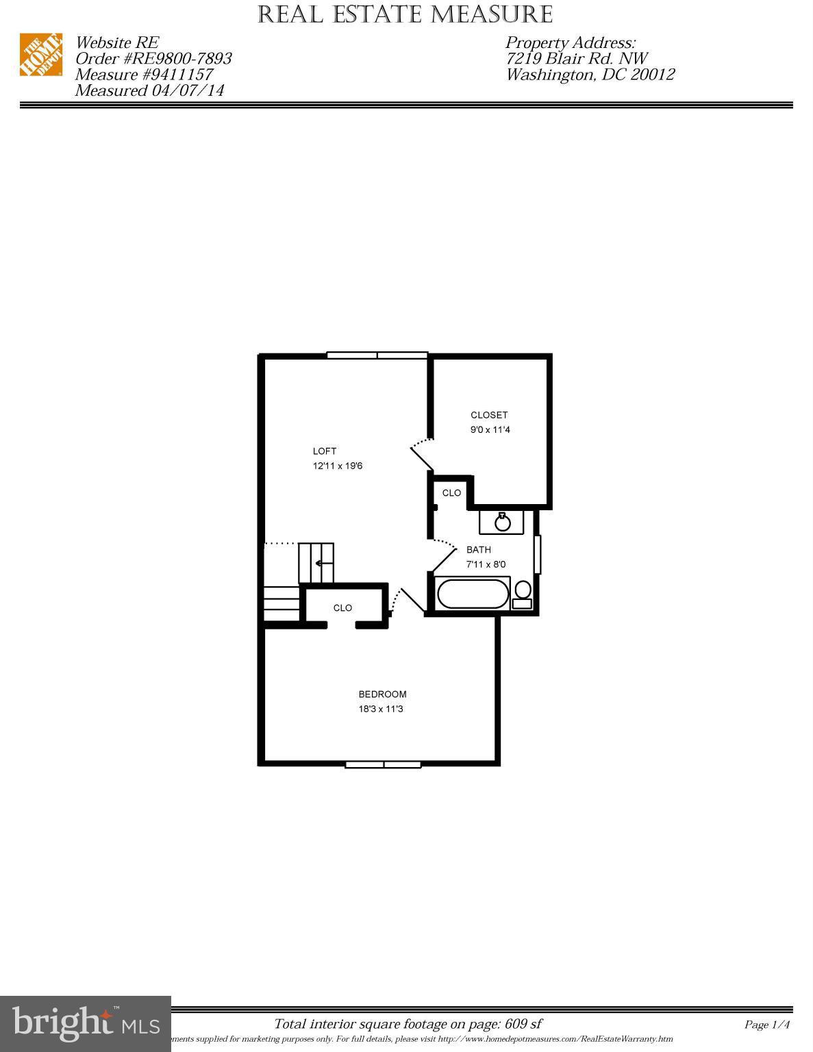 7219 Blair Road Northwest Washington, DC 20012 - Photo 21 of 30 Upper Level 2