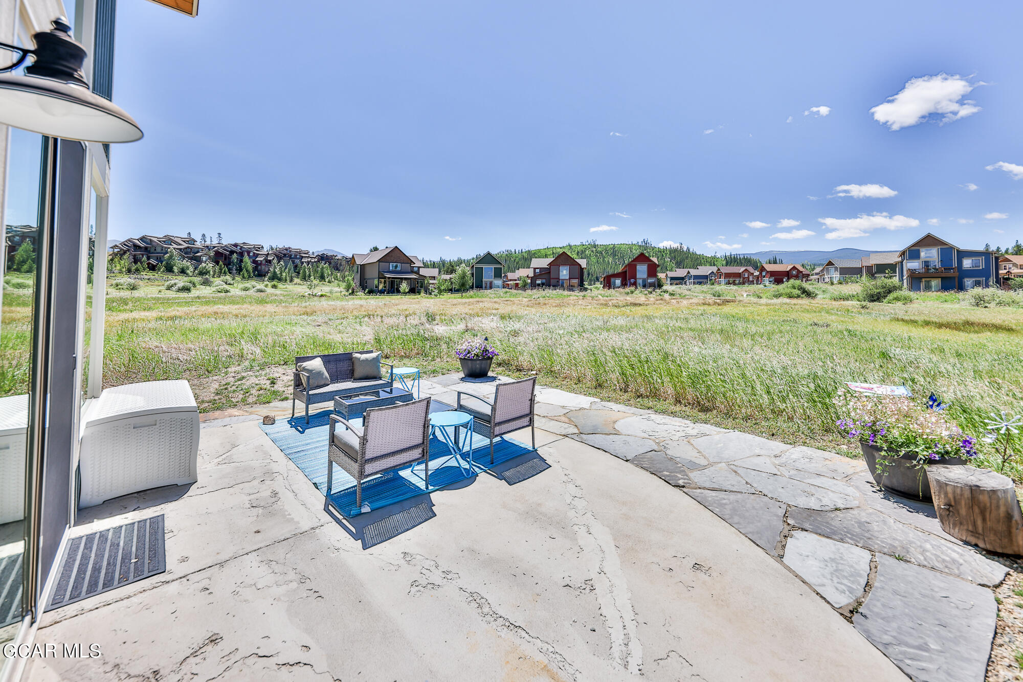 21 Brookside Trail Fraser, CO 80442 - Photo 60 of 62 a view of a lake with couches and city view