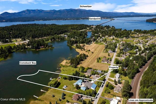$1,750,000 | 291 Comeback Bay Lane, Sagle, ID 83860