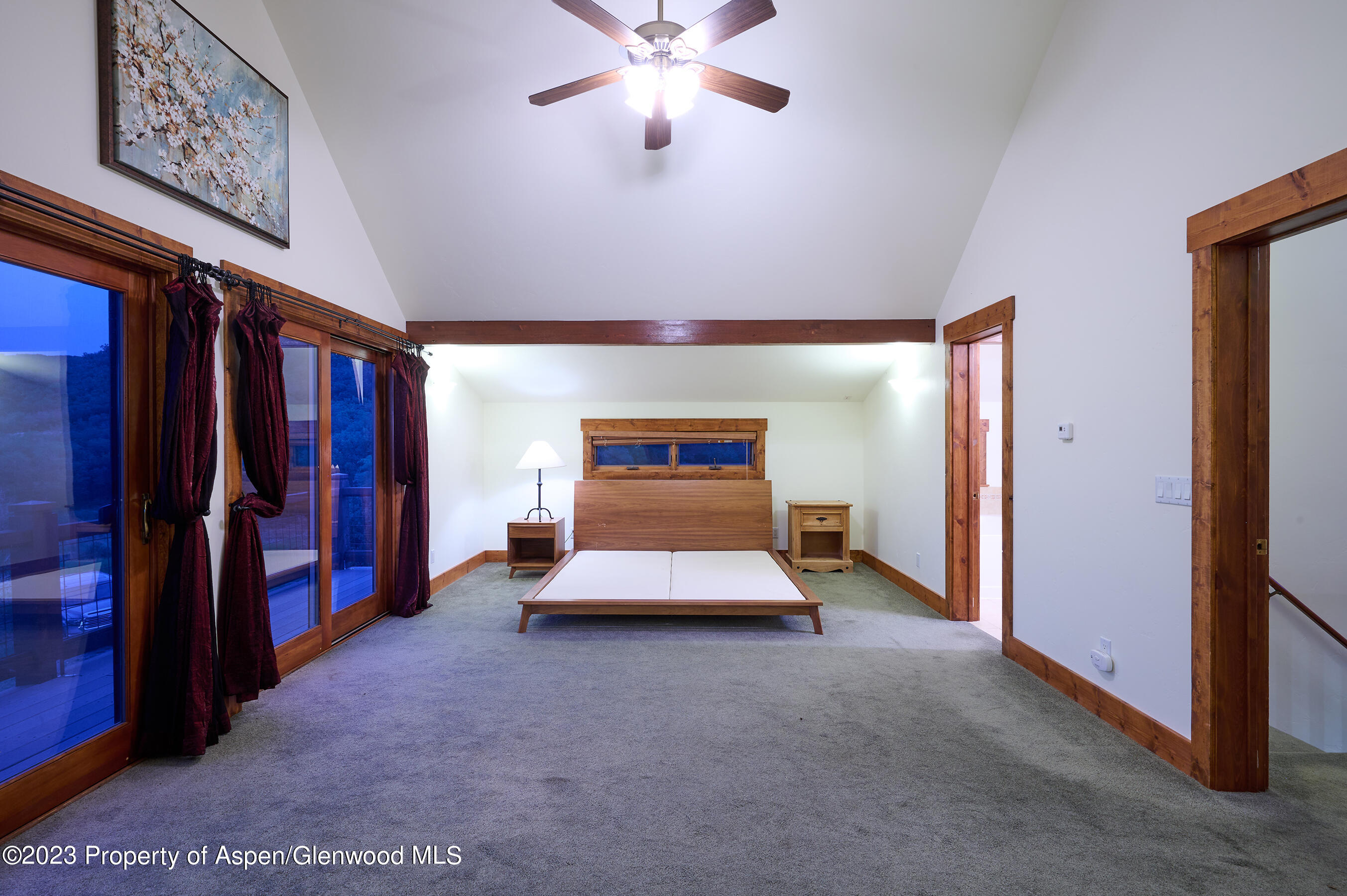4001 Bear Ridge Road Basalt, CO 81621 - Photo 16 of 35 a living room with furniture and a ceiling fan