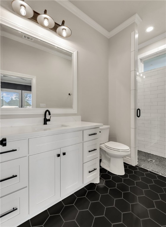 1736 Blanco Bend Drive College Station, TX 77845 - Photo 32 of 36 a bathroom with a toilet a sink and mirror