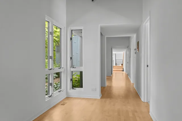 a room with furniture and window