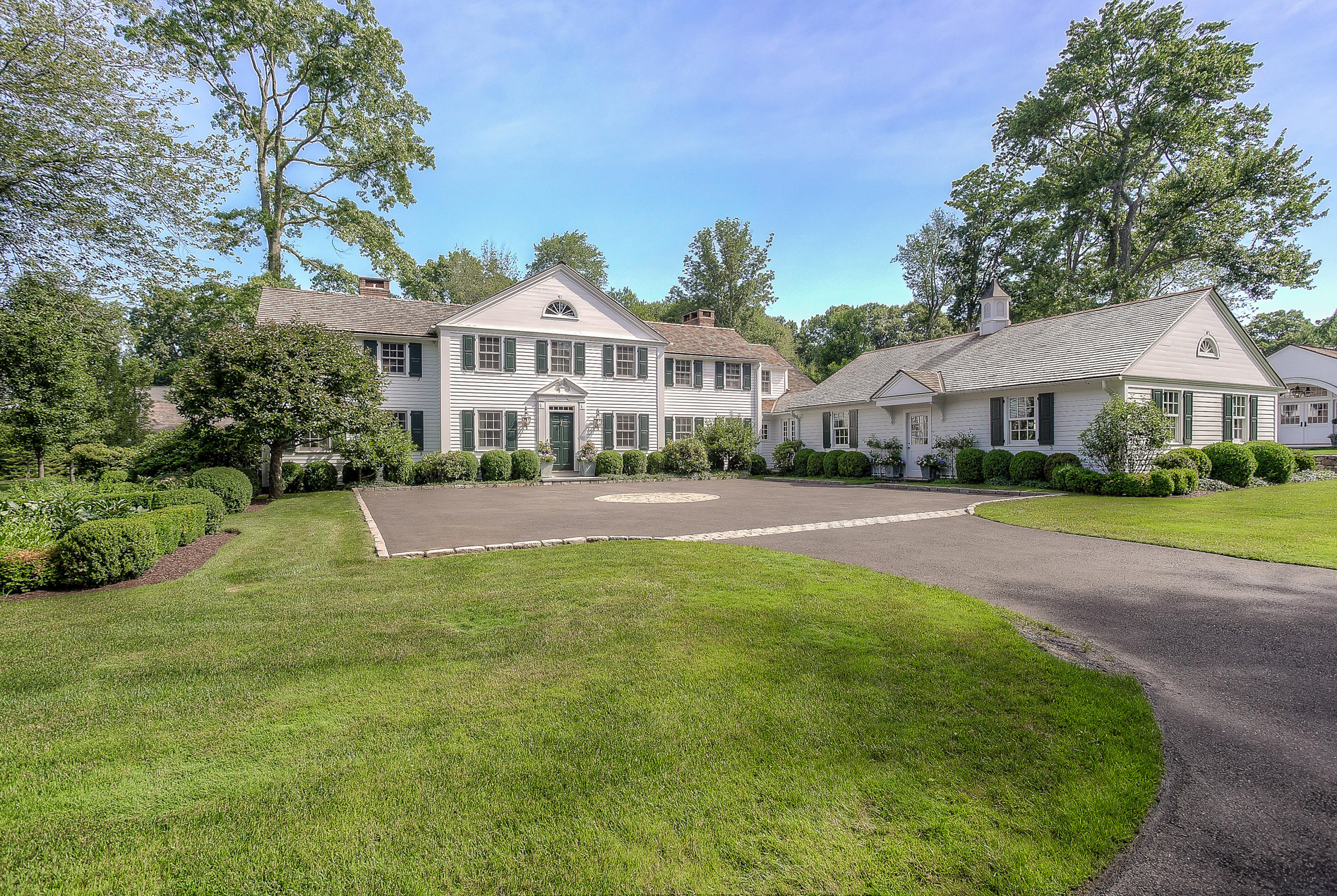 256 Brookside Road Darien, CT 06820 - Photo 3 of 66 a view of house with yard and green space