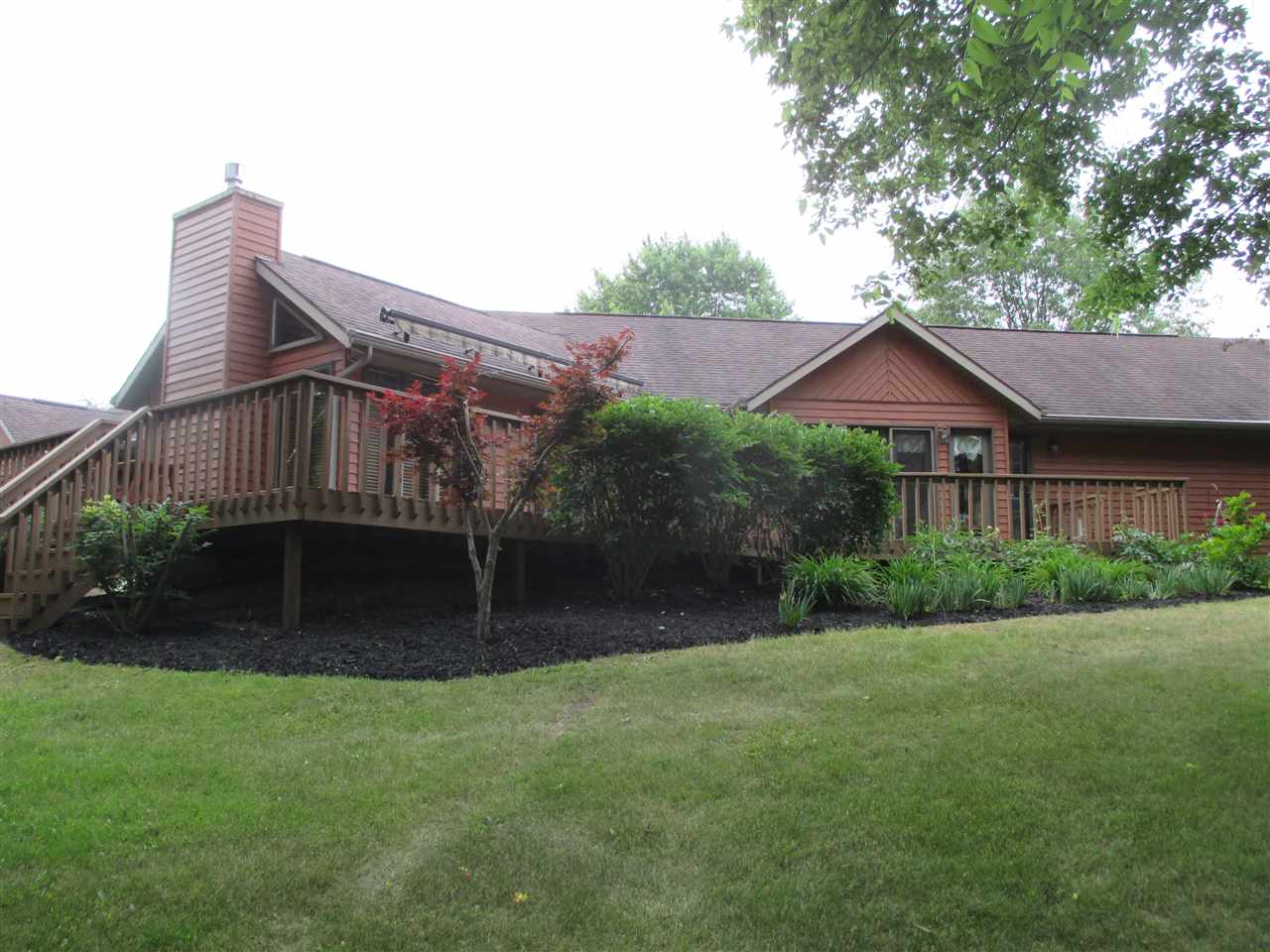 6265 North River Road Byron, IL 61010 - Photo 3 of 37 a view of house with garden