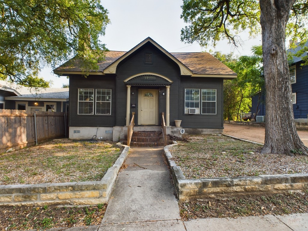 1102 West 22nd Street Austin, TX 78705 - Photo 2 of 3 a front view of a house with garden