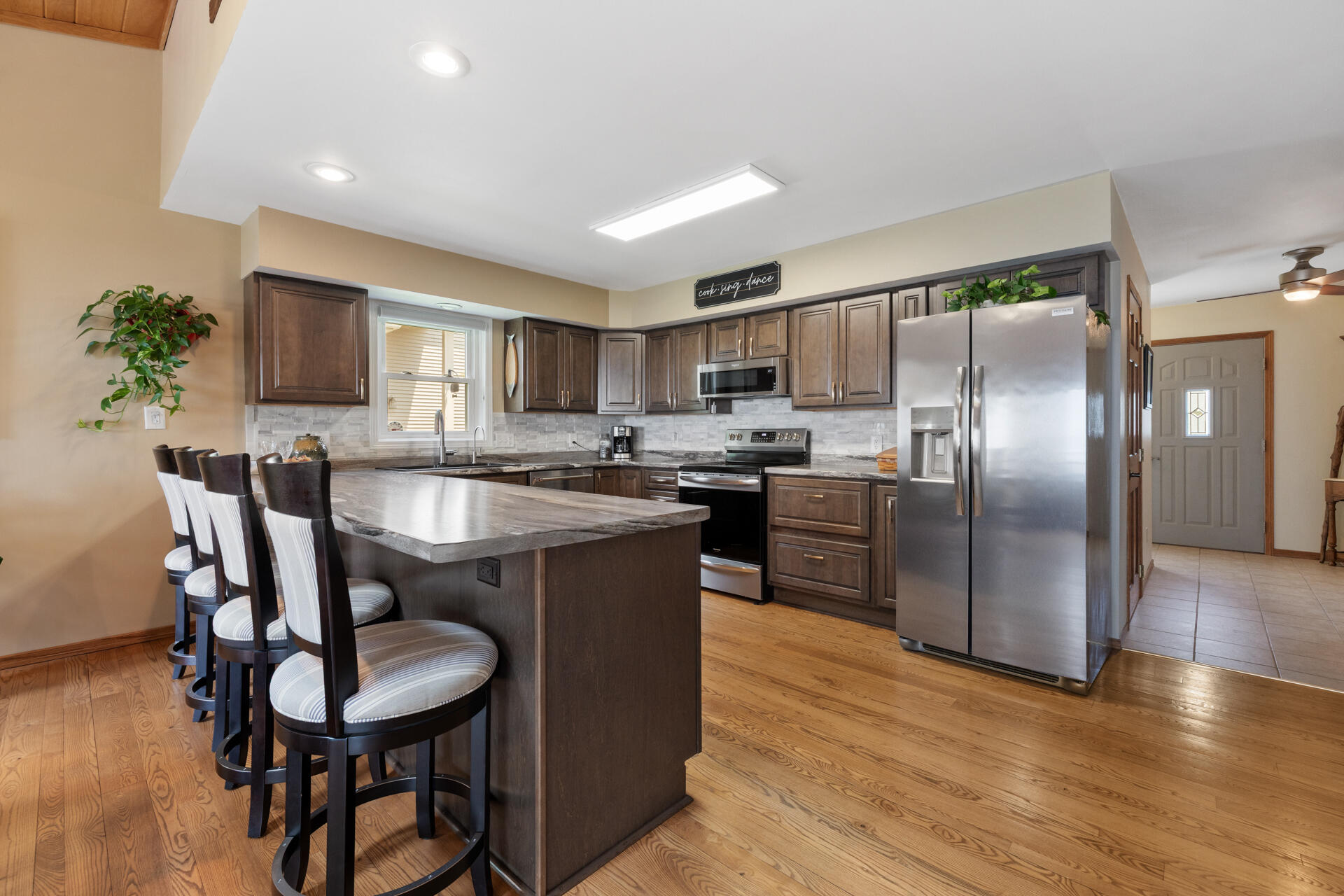 N7598 Sandy Beach Road Taycheedah, WI 54935 - Photo 11 of 34 Spacious kitchen w/ newer appliances
