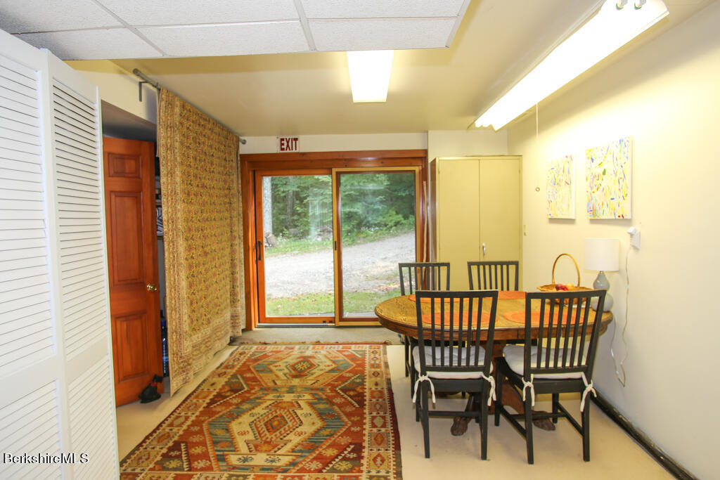 7 Mary Lyon Road Buckland, MA 01370 - Photo 26 of 60 a view of a dining room with furniture window and outside view