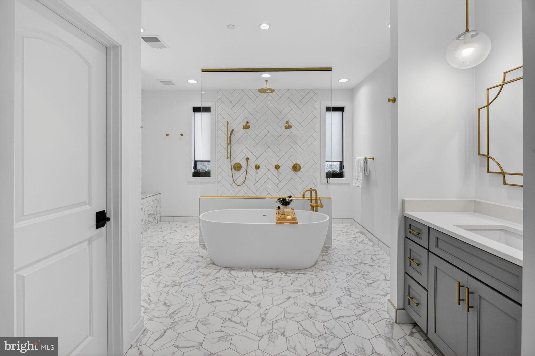 5613 Namakagan Road Bethesda, MD 20816 - Photo 32 of 58 Sumptuous primary bath