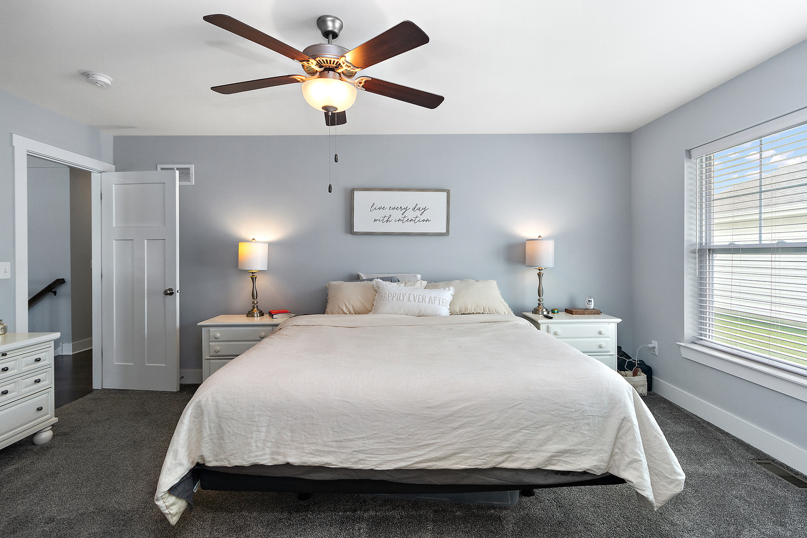 6104 Park View Drive Bourbonnais, IL 60914 - Photo 14 of 31 a bedroom with a bed and a window