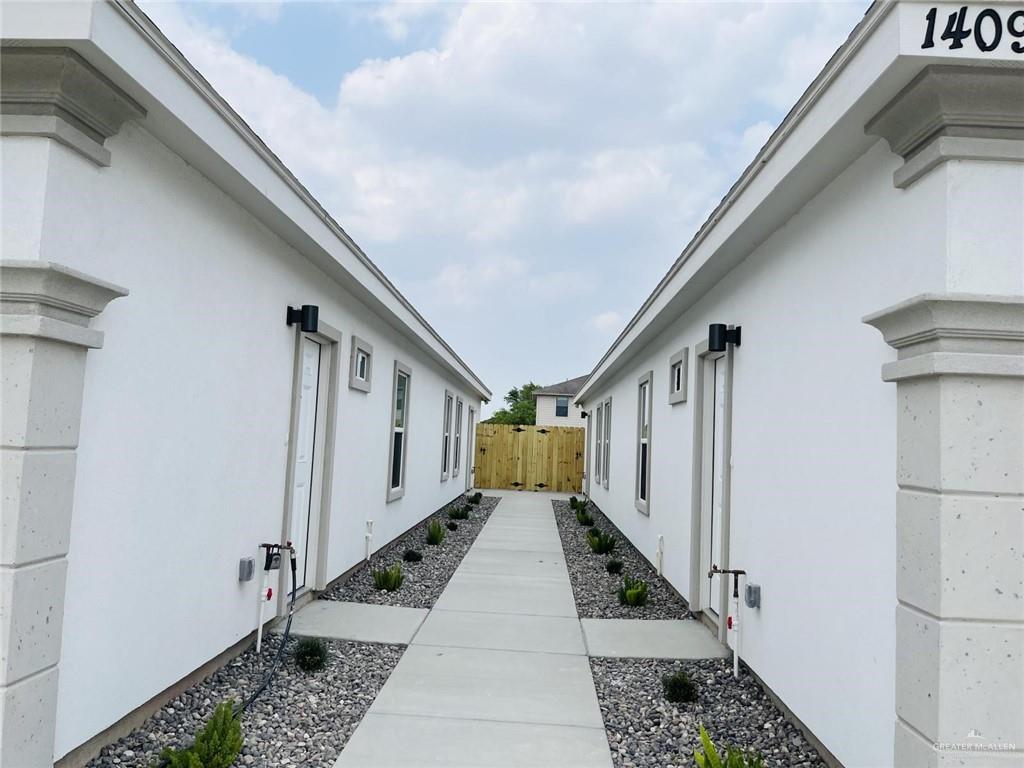 1208 Sucre Drive, Unit 3 Edinburg, TX 78541 - Photo 2 of 15 a view of a narrow alley