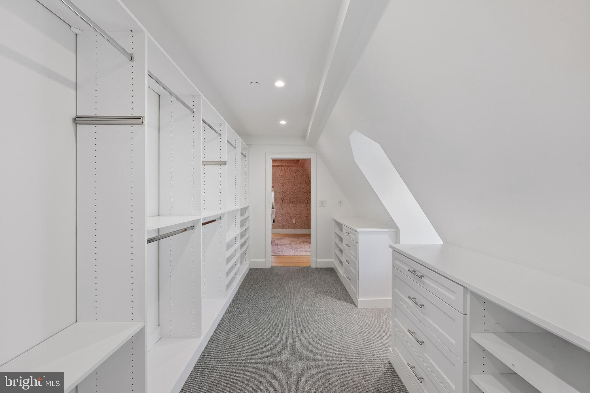 3849 Macomb Street Northwest Washington, DC 20016 - Photo 32 of 60 a view of a hallway with closet