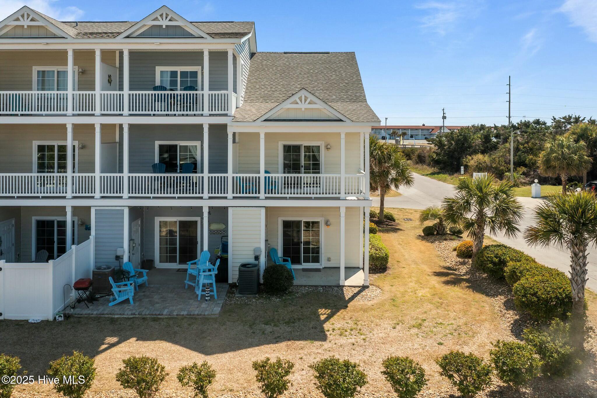 2800 West Fort Macon Road, Unit 56 Atlantic Beach, NC 28512 - Photo 37 of 49 Back of Unit