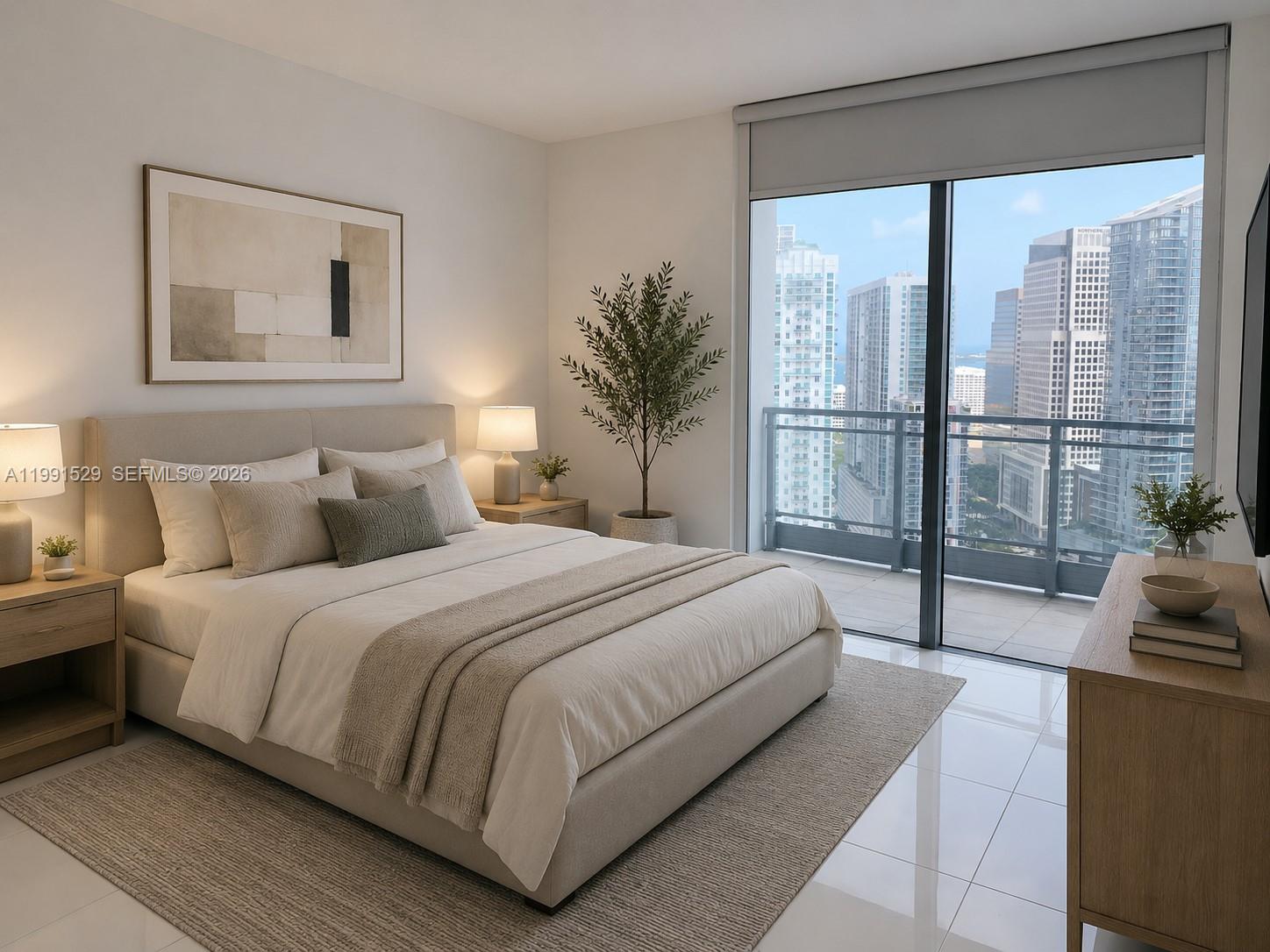 90 Southwest 3rd Street, Unit 3610 Miami, FL 33130 - Photo 8 of 40 Virtually staged
