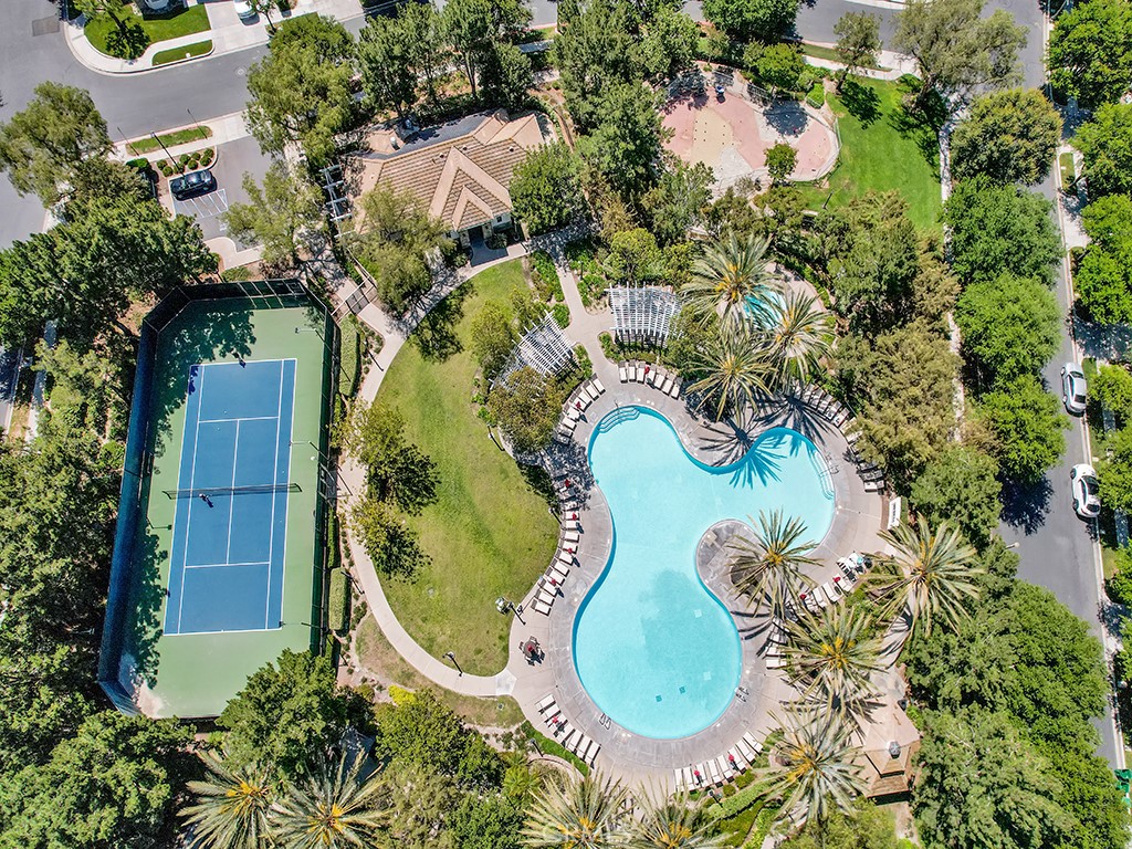 78 Dawnwood Ladera Ranch, CA 92694 - Photo 48 of 54 an aerial view of a swimming pool
