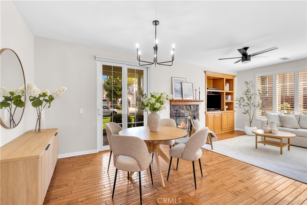 78 Dawnwood Ladera Ranch, CA 92694 - Photo 6 of 54 a view of a dining room with furniture window and wooden floor