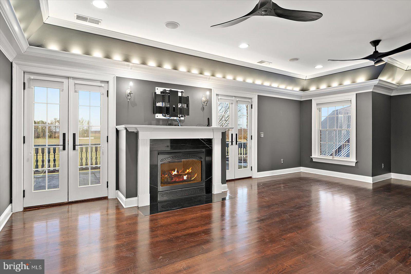 4218 Harmony Road Preston, MD 21655 - Photo 66 of 127 Oversized primary w fireplace & sundeck