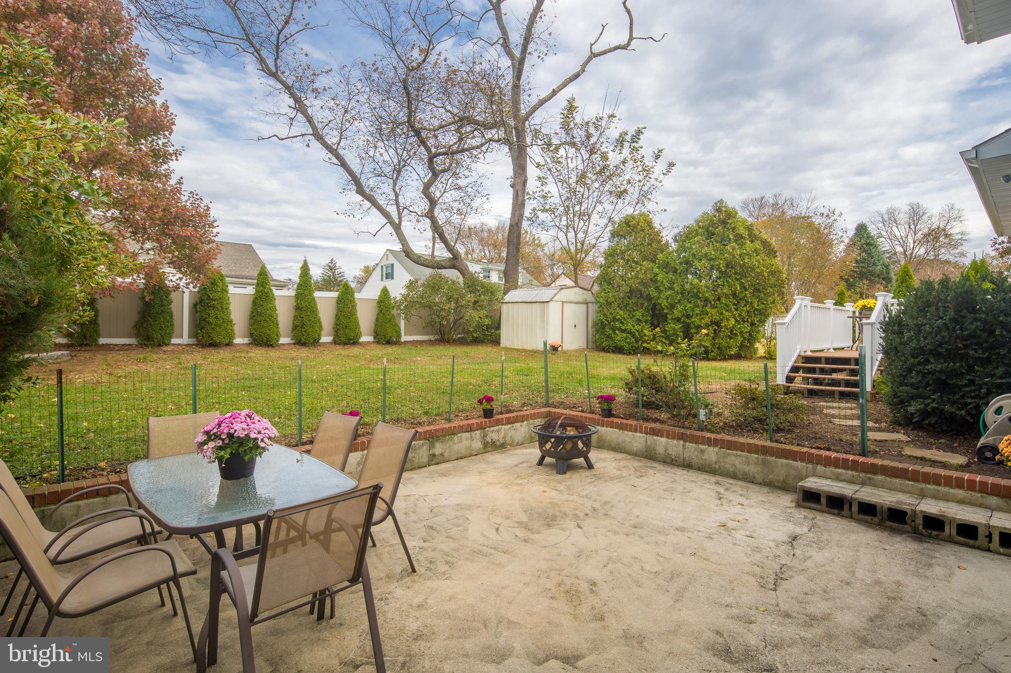 214 North Brookfield Road Cherry Hill, NJ 08034 - Photo 23 of 25 Large patio area