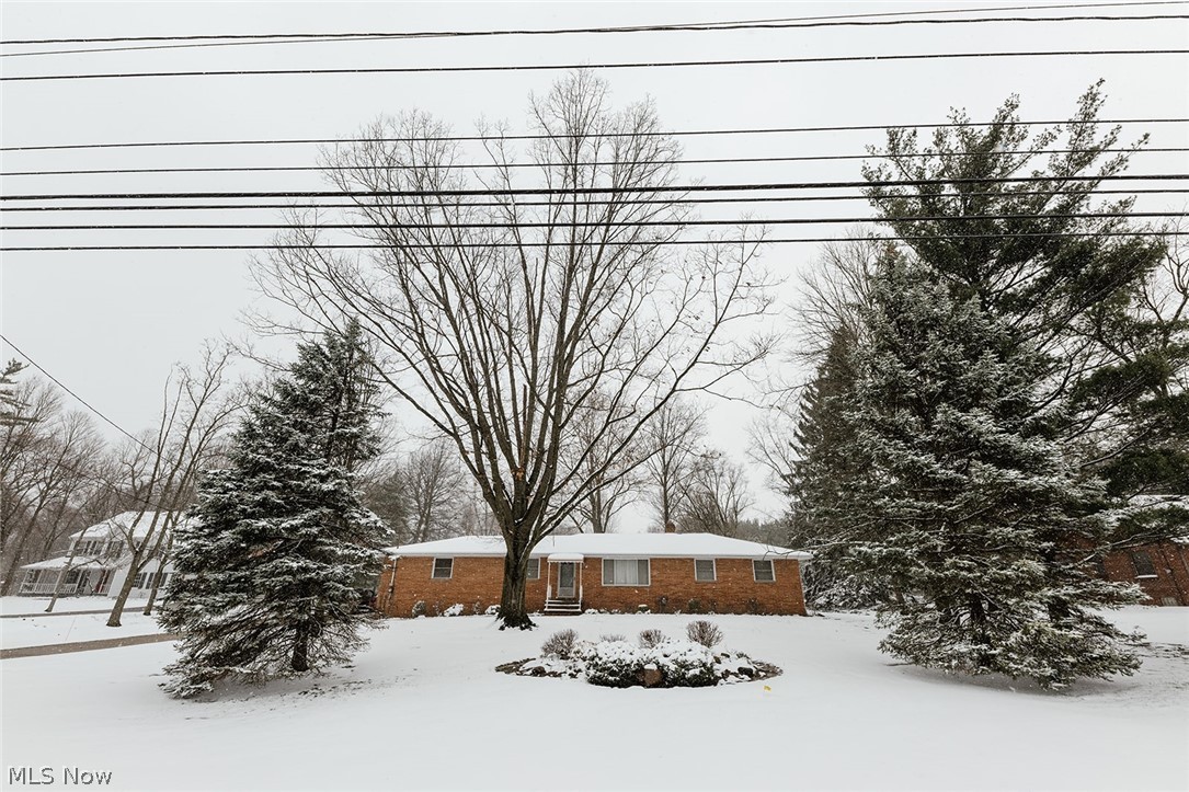 19545 Alexander Road Bedford, OH 44146 - Photo 1 of 29 View of yard layered in snow