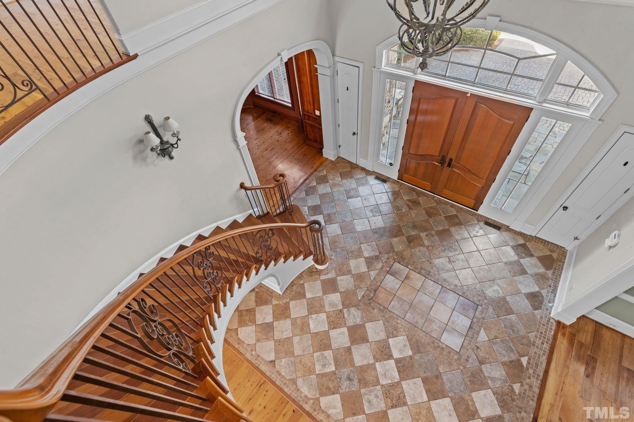12501 Village Springs Road Raleigh, NC 27614 - Photo 71 of 93 a view of a livingroom with furniture and staircase