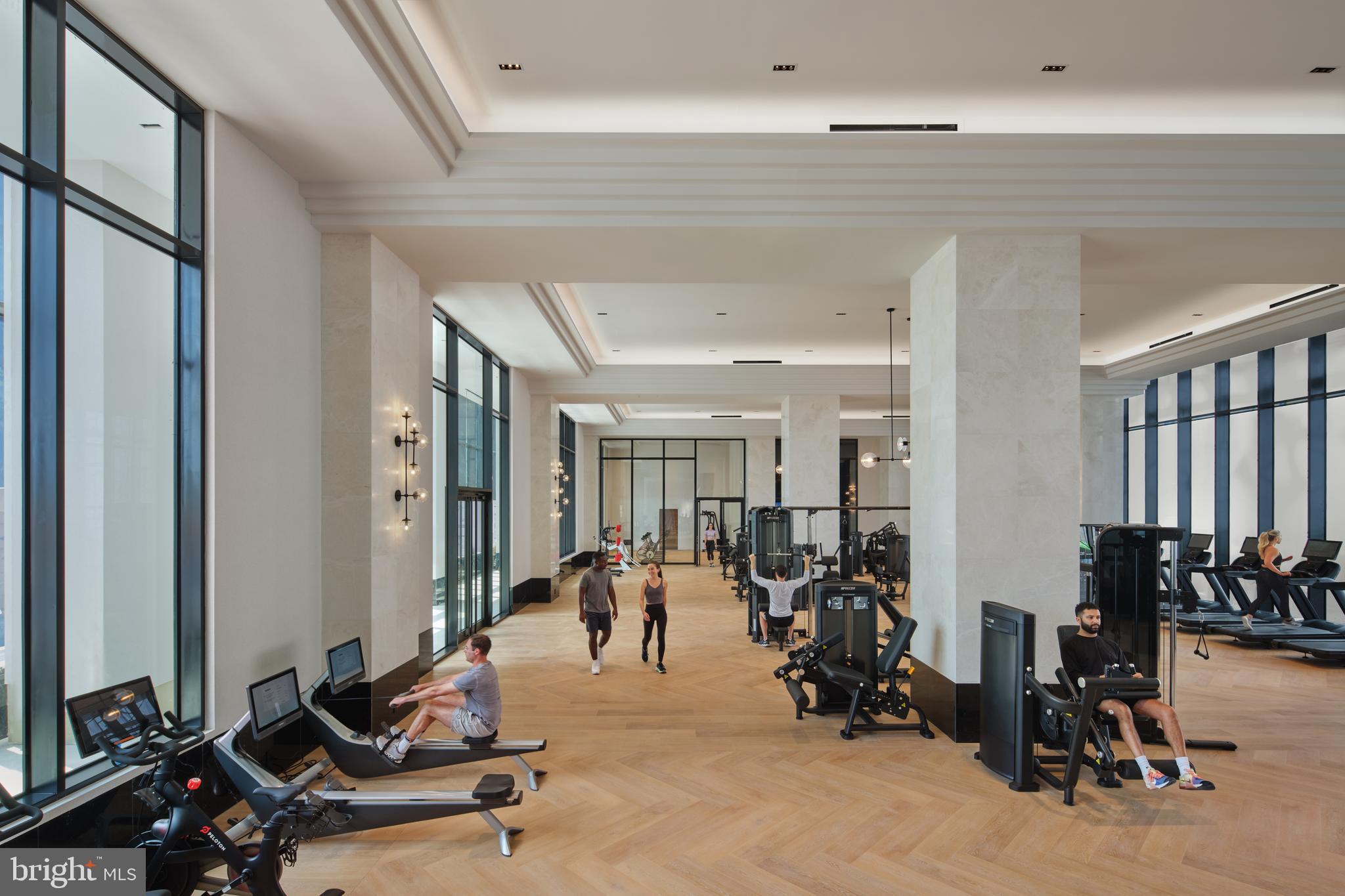 1001 South Broad Street, Unit PH4 BR D Philadelphia, PA 19147 - Photo 5 of 9 a view of a room with gym equipment
