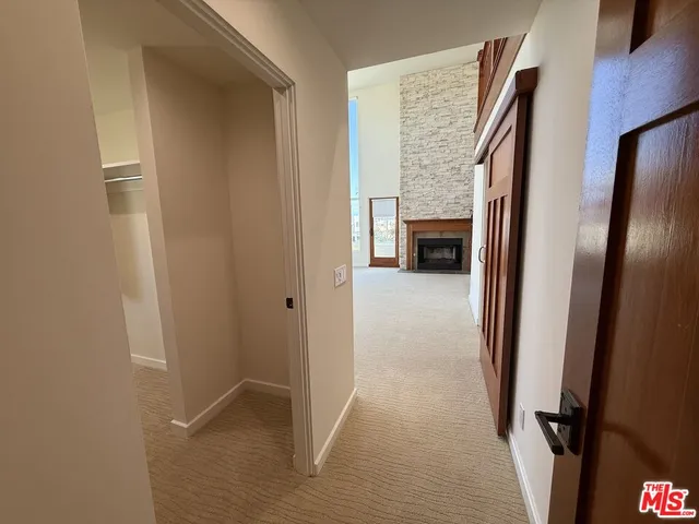 a view of livingroom with furniture and staircase