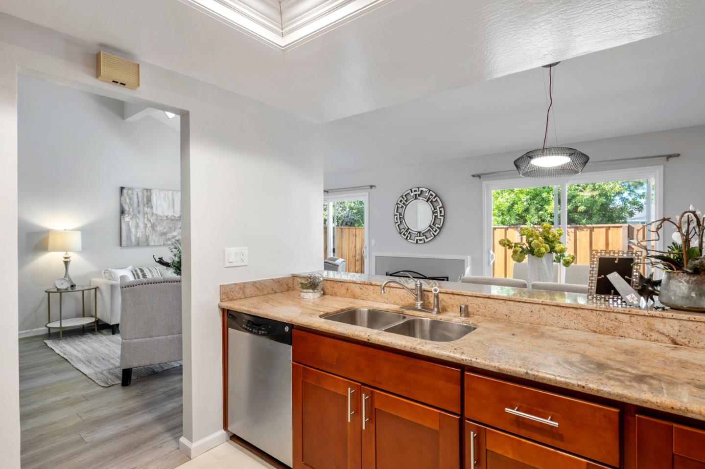 20173 Northcrest Square Cupertino, CA 95014 - Photo 12 of 29 a en suite bathroom with a sink and large mirror