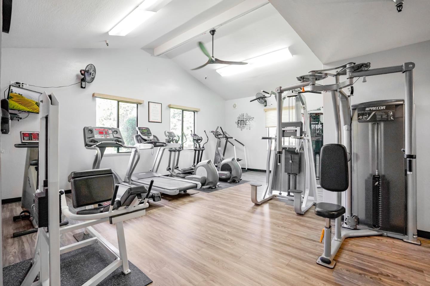 20173 Northcrest Square Cupertino, CA 95014 - Photo 29 of 29 a view of a room with gym equipment