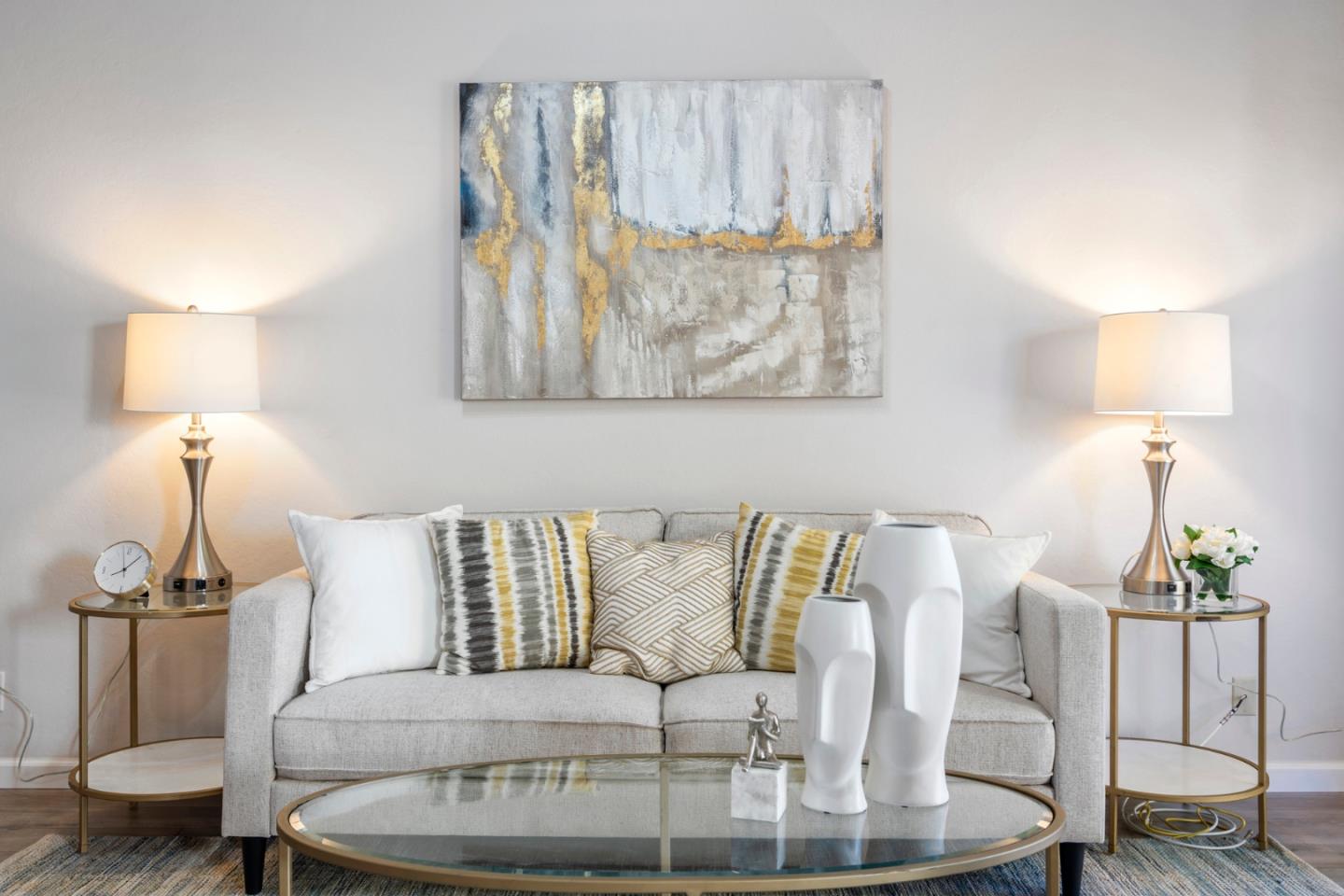 20173 Northcrest Square Cupertino, CA 95014 - Photo 6 of 29 a living room with furniture and a table