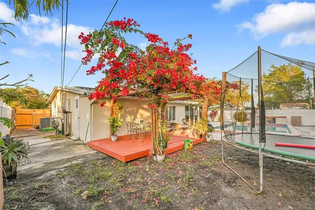 a view of outdoor space and yard