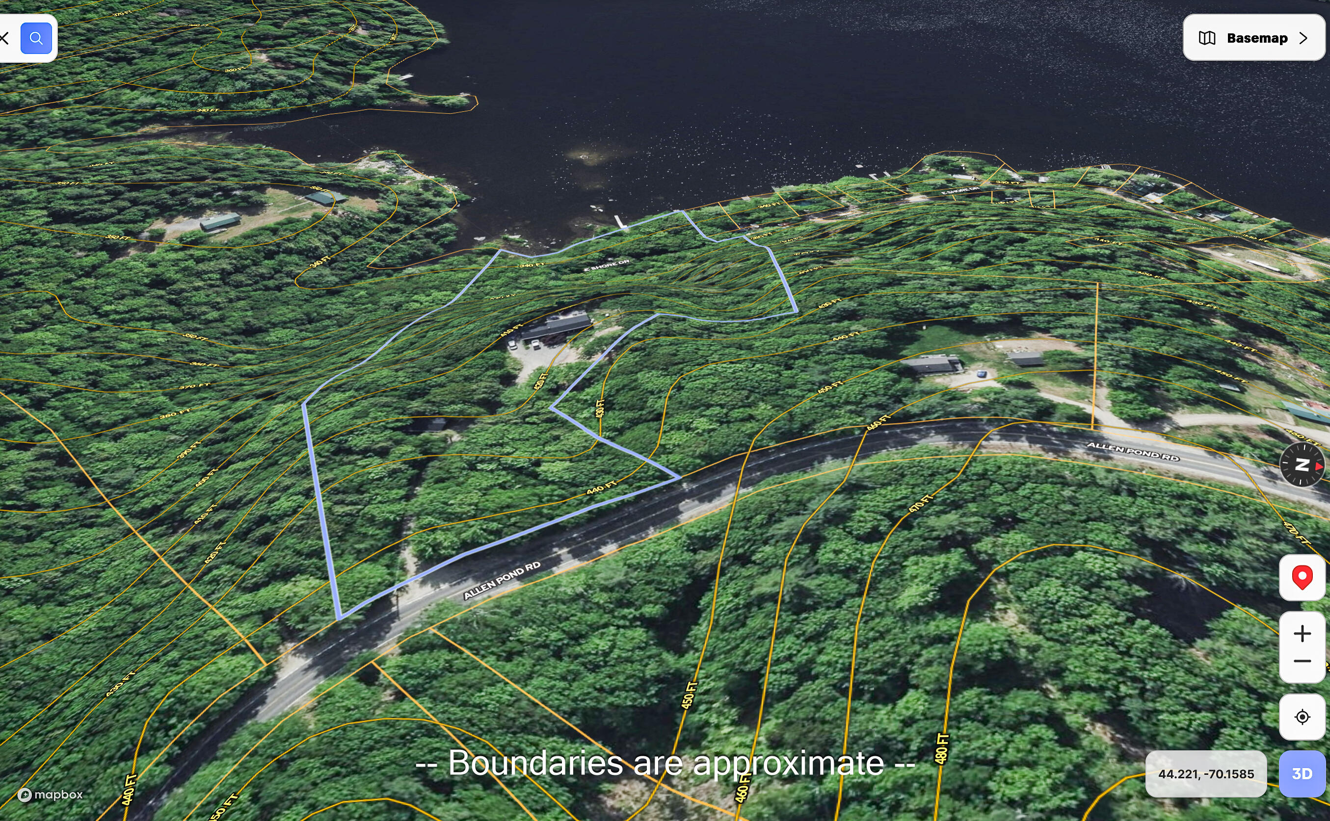 548 Allen Pond Road Greene, ME 04236 - Photo 63 of 74 110300map-101