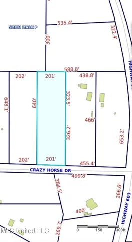 $48,500 | Lot #6 Crazy Horse Drive, Kiln, MS 39556