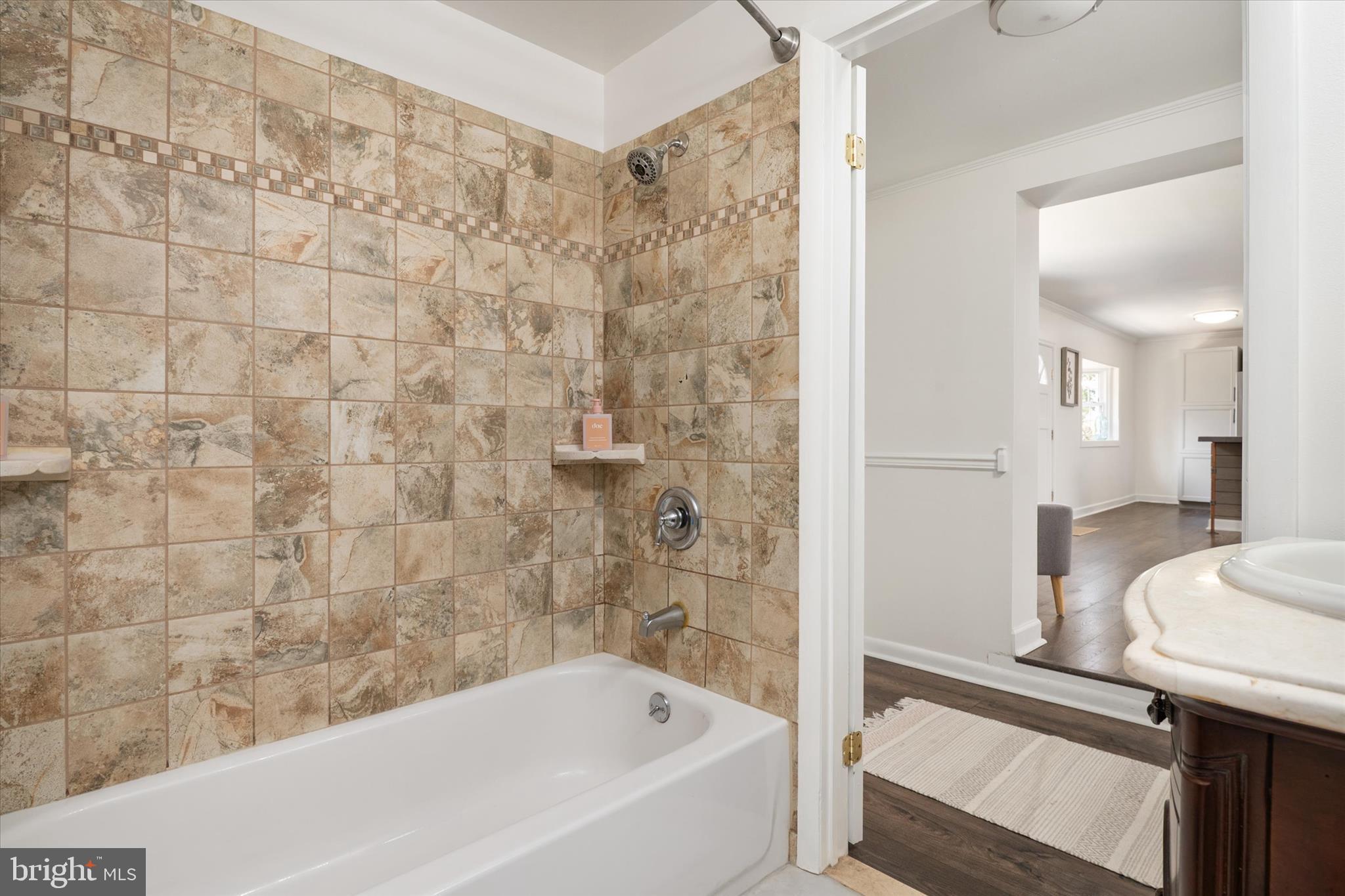 8349 Elm Road Millersville, MD 21108 - Photo 24 of 52 Hall tiled Bath