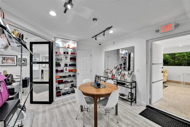 a view of a livingroom with furniture and a couch