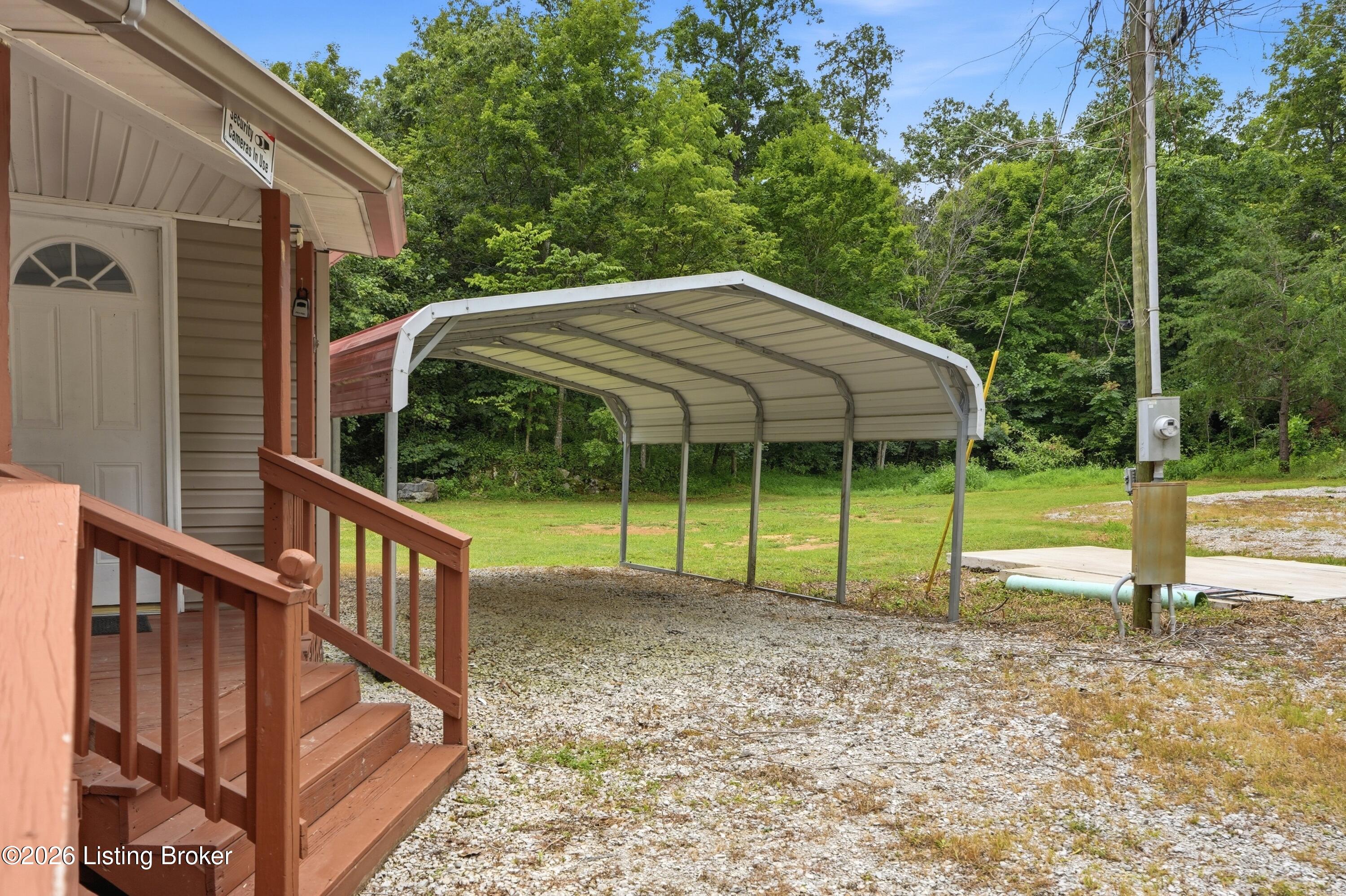 1761 Wonderland Road Upton, KY 42784 - Photo 47 of 70 48_Exterior Carport Entry