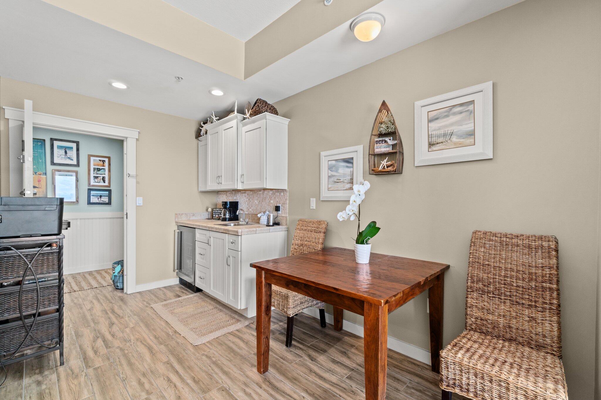 15100 Front Beach Road, Unit 1302 Panama City Beach, FL 32413 - Photo 41 of 67 a workspace with furniture and window