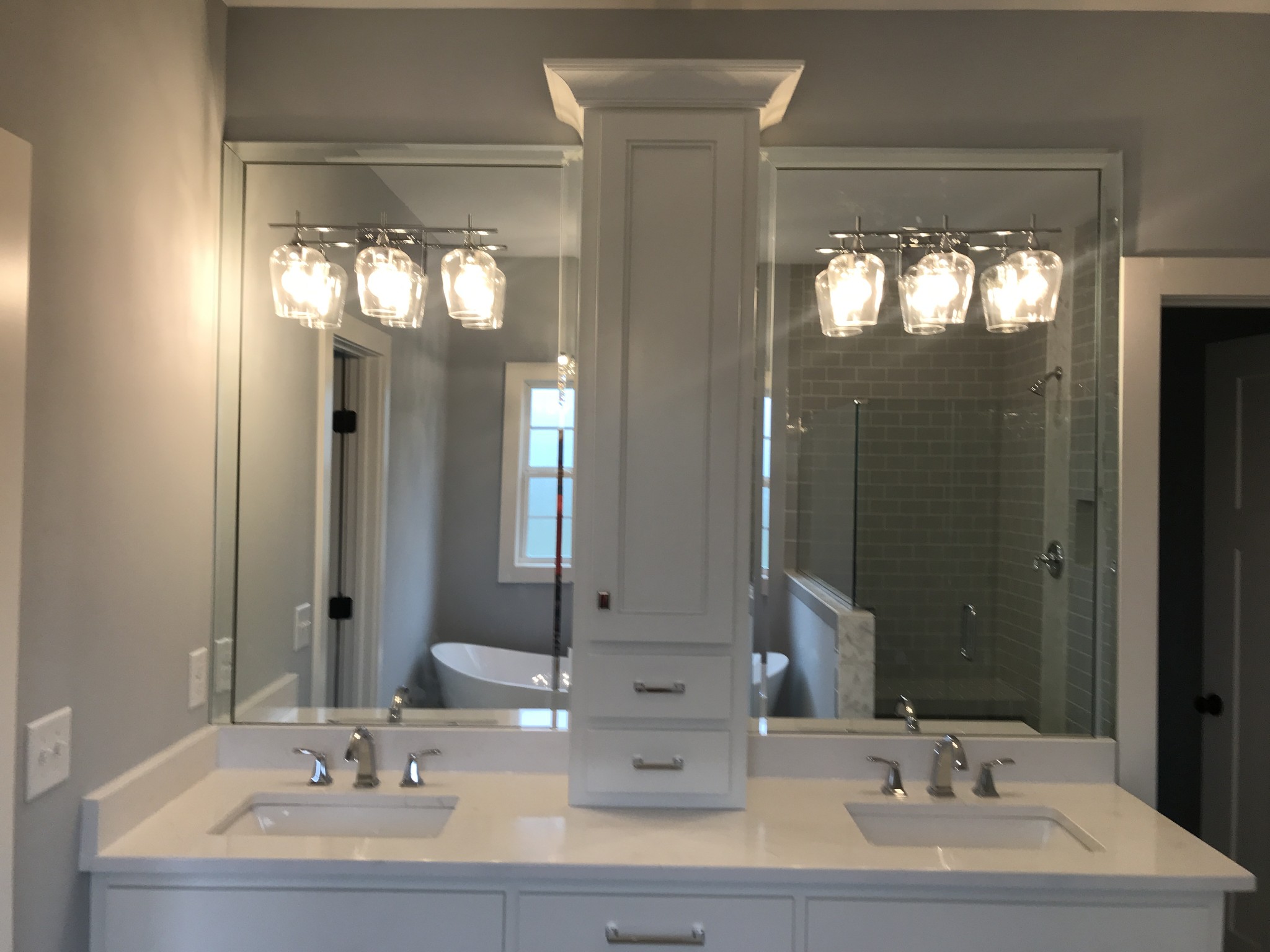 205 Old Horn Springs Road Lebanon, TN 37087 - Photo 15 of 27 a bathroom with a sink and a mirror