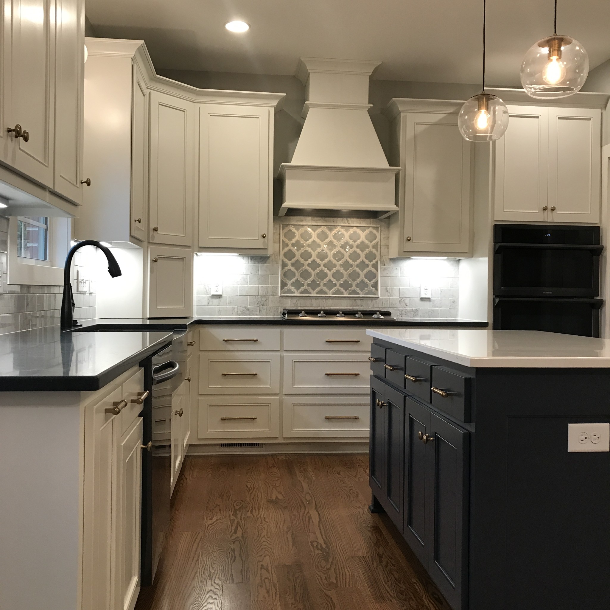 205 Old Horn Springs Road Lebanon, TN 37087 - Photo 7 of 27 a kitchen with kitchen island granite countertop a sink cabinets and stainless steel appliances