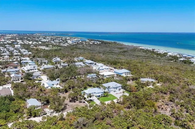 a view of city and ocean