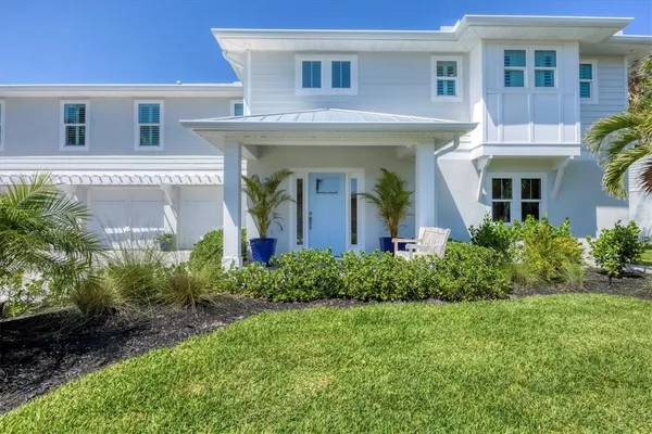 front view of house with a yard