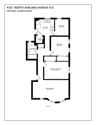 $275,000 | 4501 North Ashland Avenue, Unit 1S, Chicago, IL 60640