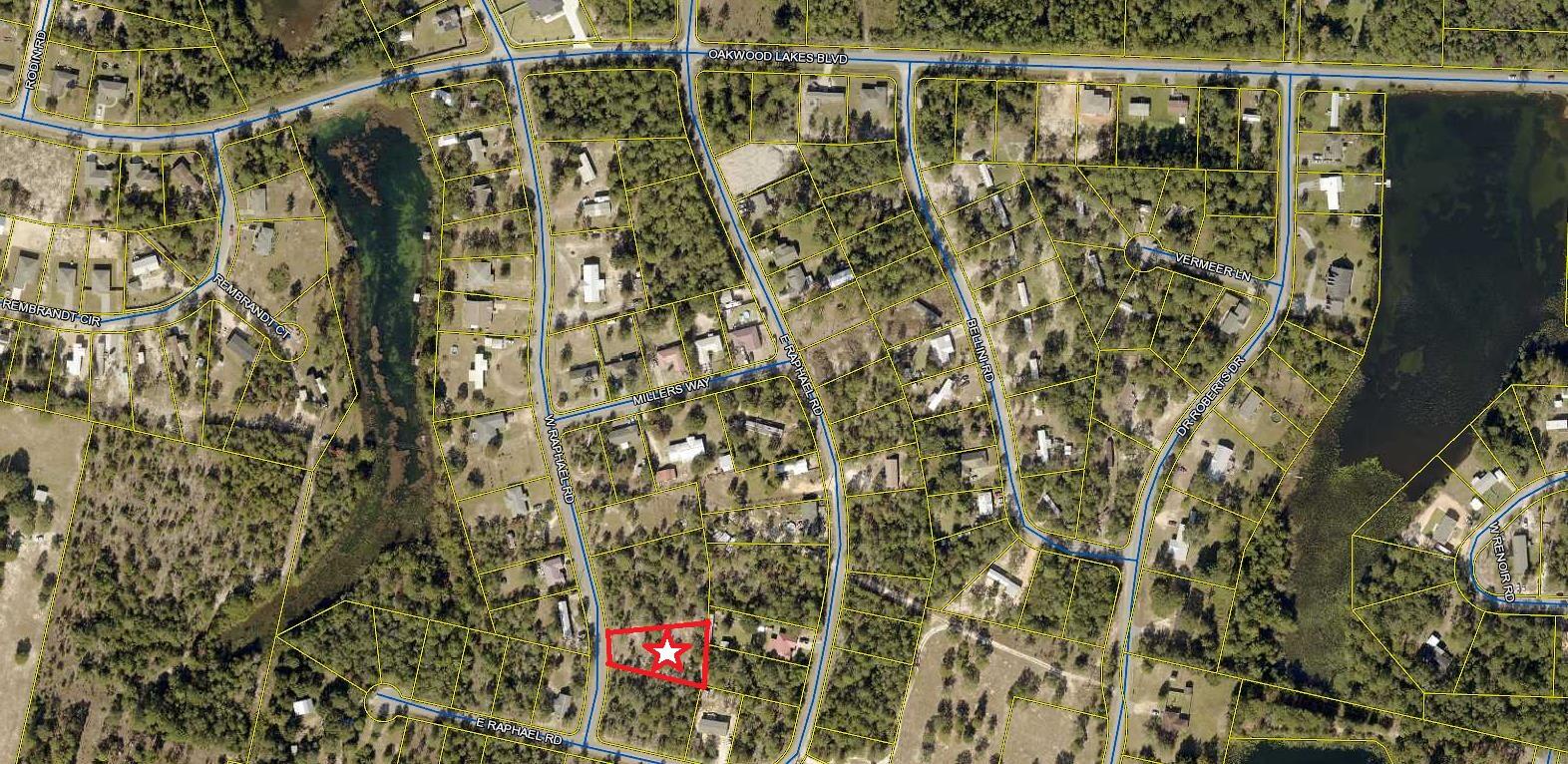 Lot 17 West Ralphael Road DeFuniak Springs, FL 32433 - Photo 11 of 11 Aerial 2 - From Oakwood Lakes Blvd