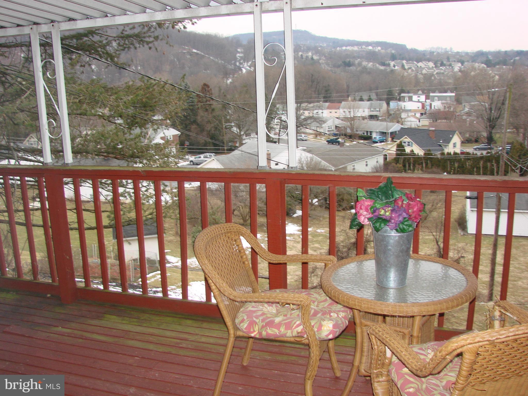 312 South Miller Street Reading, PA 19607 - Photo 20 of 33 Beautiful Deck View