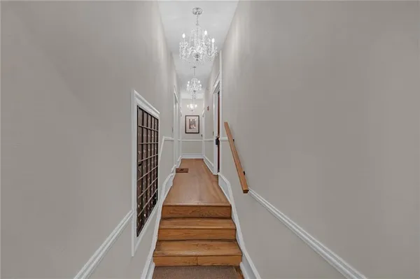 a view of a city with tall buildings