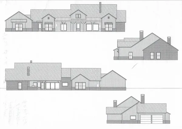 a black and white photo of a building