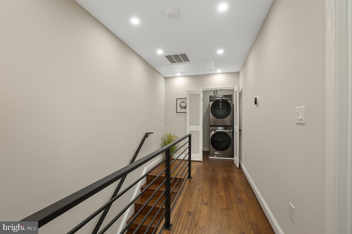 7508 Piney Branch Road Silver Spring, MD 20910 - Photo 14 of 44 Upper Level Landing and Laundry Nook