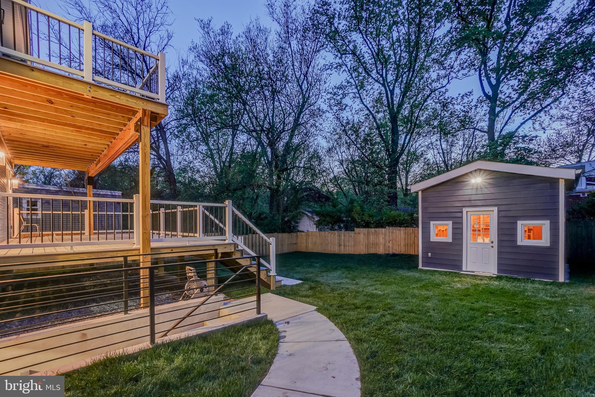 7508 Piney Branch Road Silver Spring, MD 20910 - Photo 35 of 44 Wonderful Backyard with a Shed