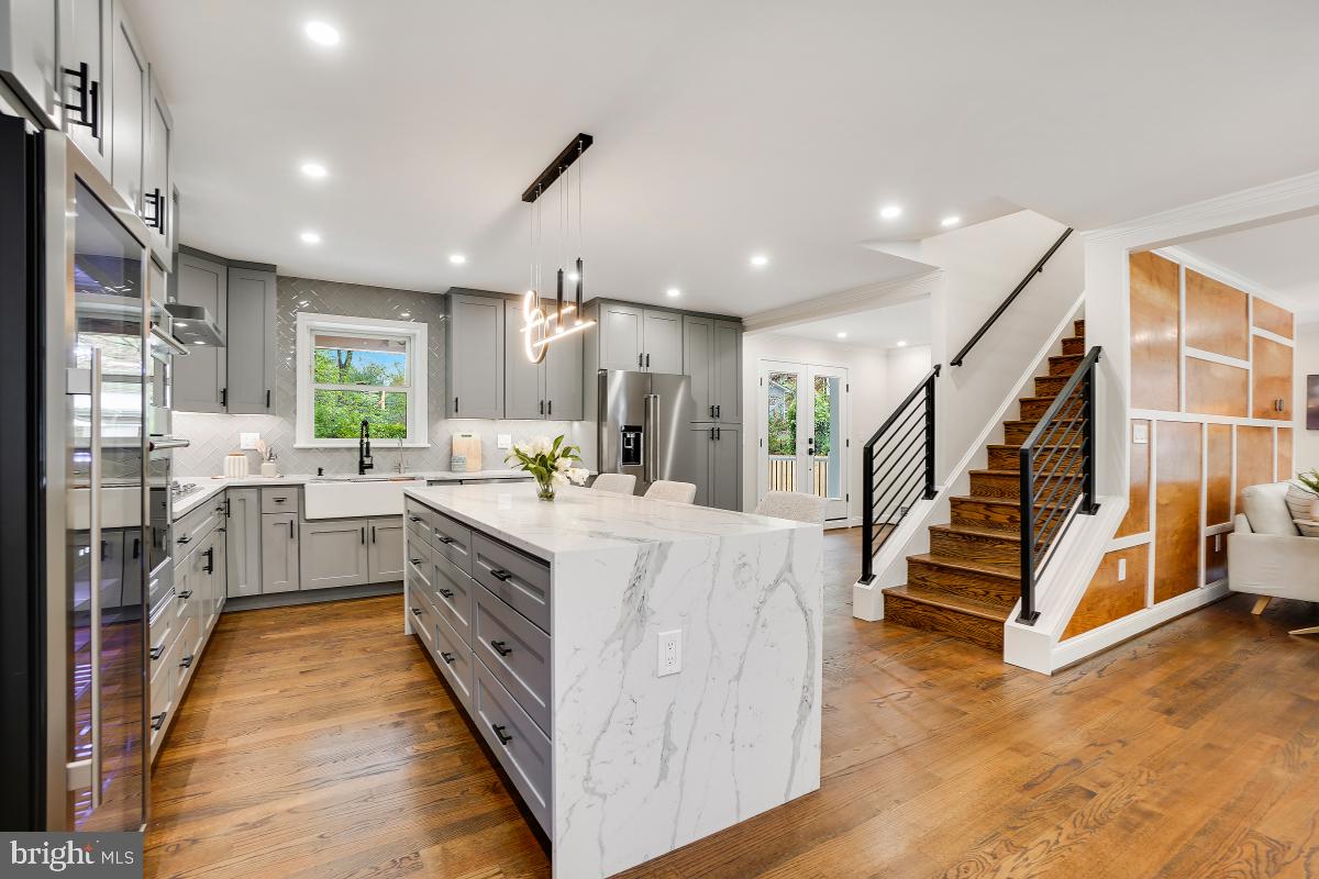 7508 Piney Branch Road Silver Spring, MD 20910 - Photo 10 of 44 Gourmet Kitchen with 8 Foot Island