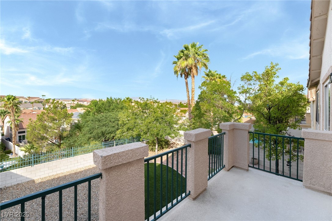 1533 Sabatini Drive Henderson, NV 89052 - Photo 24 of 27 Balcony featuring a residential view