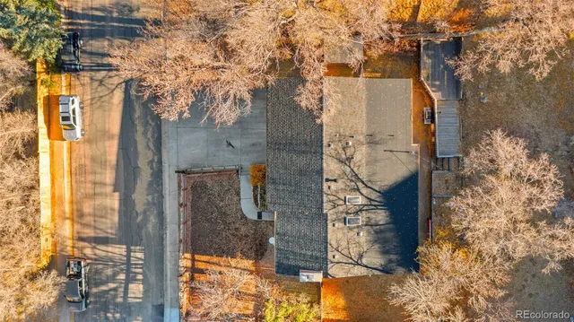 a view of city and mountain