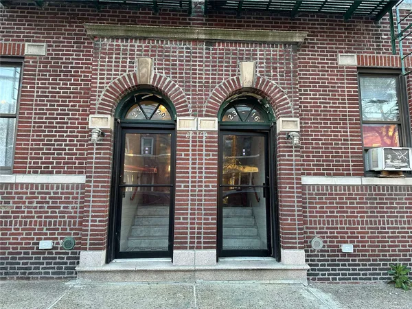 a view of entrance